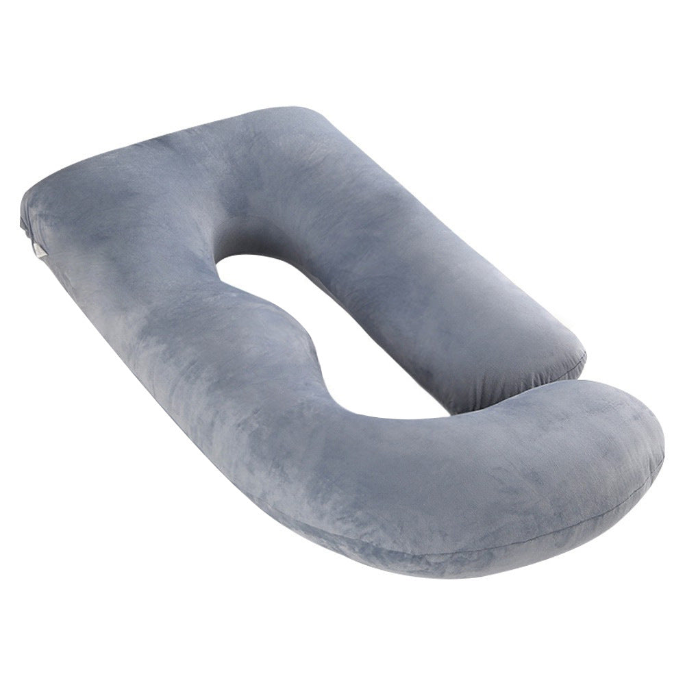Ergonomic J-Shaped Pregnancy Pillow