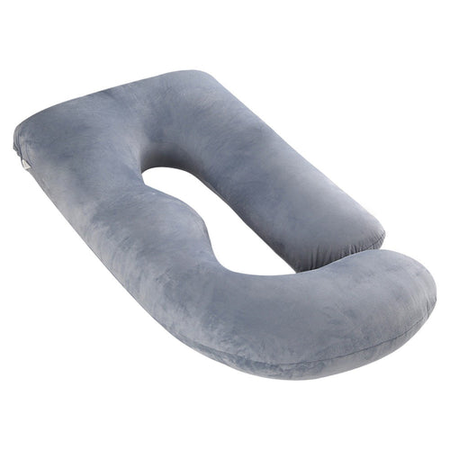 Ergonomic J-Shaped Pregnancy Pillow